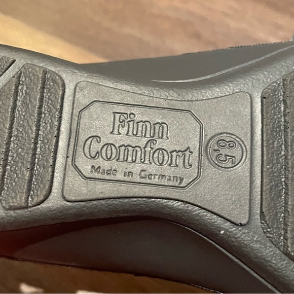 Finn Comfort Adana Pewter Corten Leather T Strap Sling Sandals UK 8.5D/US 11D - Picture 9 of 13